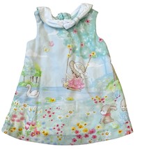 Mayoral Newborn Collared Baby Dress Girl on Swing Spain - £22.59 GBP