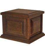Extra Large/Companion 390 Cubic Inches Walnut Companion Wood Cremation Urn - $249.99