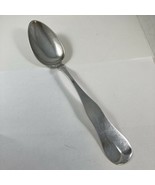 Montpelier VT Coin Silver 8.75” Spoon  A.A.Mead Lowell A Sanborn &amp; Co Mo... - $94.97 CAD