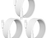 [3 Pack] , Usb C Charger Cable, 6Ft Usbc Type C Fast Charging Cable For ... - $14.99
