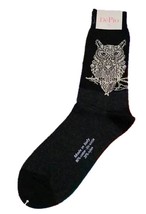 DE PIO Men&#39;s Italian Graphic Owl Print Socks, One Size - £34.58 GBP
