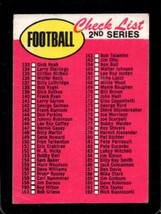 1969 Topps #132 Checklist 133-263 Vg (No Border) *XR26370 - £7.36 GBP