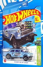 Hot Wheels 2023 Factory Set HW Gassers #110 &#39;55 Chevy Bel Air Gasser Light Blue - £3.17 GBP