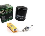 Oil Filter + NGK Spark PlugTune Up Kit For 2004-2006 Yamaha YXR 660 F Rh... - £14.30 GBP