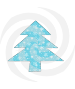 Christmas Tree 6t-Digital ClipArt-Gift Tag-Holiday-Scrapbook-Gift Card.  - $37.50 MXN