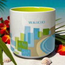 Starbucks WAIKIKI Hawaii You Are Here Collection YAH Coffee Tea Mug Cup EUC - $412.64 MXN