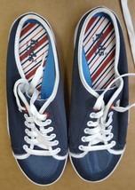 Keds WF24467M Women&#39;s Size 8 Blue Mules Original Backless Sneakers NEW - $16.45