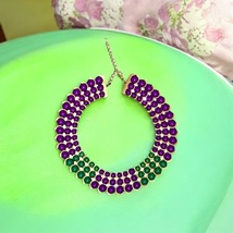 Vintage and Colorful IMAN Global Chic Necklace - £58.02 GBP