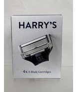 Harry&#39;s 5-Blade Precision Trimmer Flex Hinge Razor 4 Cartridges COMBINESHIP - $205.73 MXN