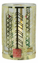 Ebros Frank Lloyd Wright Hollyhock House California Brass Votive Candle Holder - £24.04 GBP