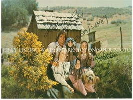 The Little House On The Prairie Cast Signed Autographed 8x10 Rp Photo M Landon - £14.14 GBP