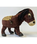 Vintage 1950&#39;s Wind-up Mechanical 4-1/2&quot; Tall Donkey or Horse Toy Figure. - £79.62 GBP