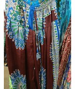 BURGUNDY  MULTI TRIBAL GYPSY BOHEMIAN DELUXE ATS GYPSY PANTALOONS  - $108.30 CAD