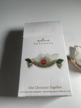 Hallmark Keepsake Christmas Ornament 2012 OUR CHRISTMAS TOGETHER Doves - €5,59 EUR