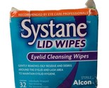 Systane Lid Wipes Eyelid Cleansing Wipes Sterile Pre-Moistened 32 Ct Box... - $13.85