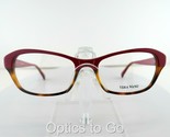 VERA WANG V 338 CORAL / TORTOISE  53-17-135 LADIES Eyeglass Frame - $26.55