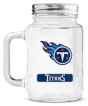Tennessee Titans Mason Jar Glass With Lid - $658.84 MXN