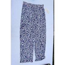 Alfani Womens Lounge Pajama Pants Multicolor Floral Stretch Pull Ons XS New - £9.35 GBP
