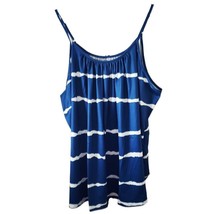 New Women&#39;s Blue &amp; White Striped Cami Top - $9.75