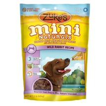 Zukes Dog Mini Natural Wild Rabbit 1Lb - £18.16 GBP