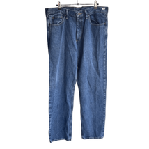 Wrangler Straight Jeans 36x34 Men’s Dark Wash Pre-Owned [#1456] - £11.80 GBP