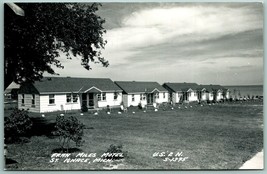 Fran Miles Motel St Ignace Michigan MI WI UNP Postcard J5 - £5.58 GBP