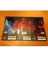 Star Wars The Rise Of Skywalker Set 3 Collectible Regal IMAX Tickets Res... - £13.09 GBP