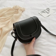 Women Vintage Small Square Bag Ladies Fashion Handbag Retro Shoulder Bags PU Lea - £17.96 GBP