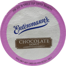 Entenmann&#39;s Coffee Cups For Keurig 40 Ct Chocolate Donut - £21.25 GBP