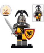 Medieval Castle Raven Knight Minifigures Building Toys - £3.14 GBP