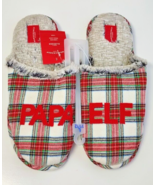 Target Wondershop Men&#39;s PAPA ELF Plaid Slide Holiday Christmas Slippers ... - $23.00 CAD