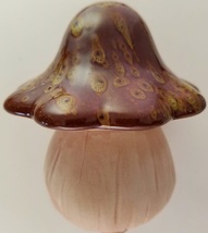 Ceramic Mushrooms Decorations 4.1” x 3.7”, Select: Color - $2.99
