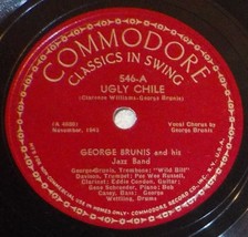 George Brunis Jazz Band 78 Ugly Chile / That Da Da Strain E+ / EE+ SH2D - £5.17 GBP