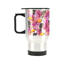 Insulated Stainless Steel Travel Mug - Commuters Cup - ThreeCans  (14 oz) - £11.92 GBP