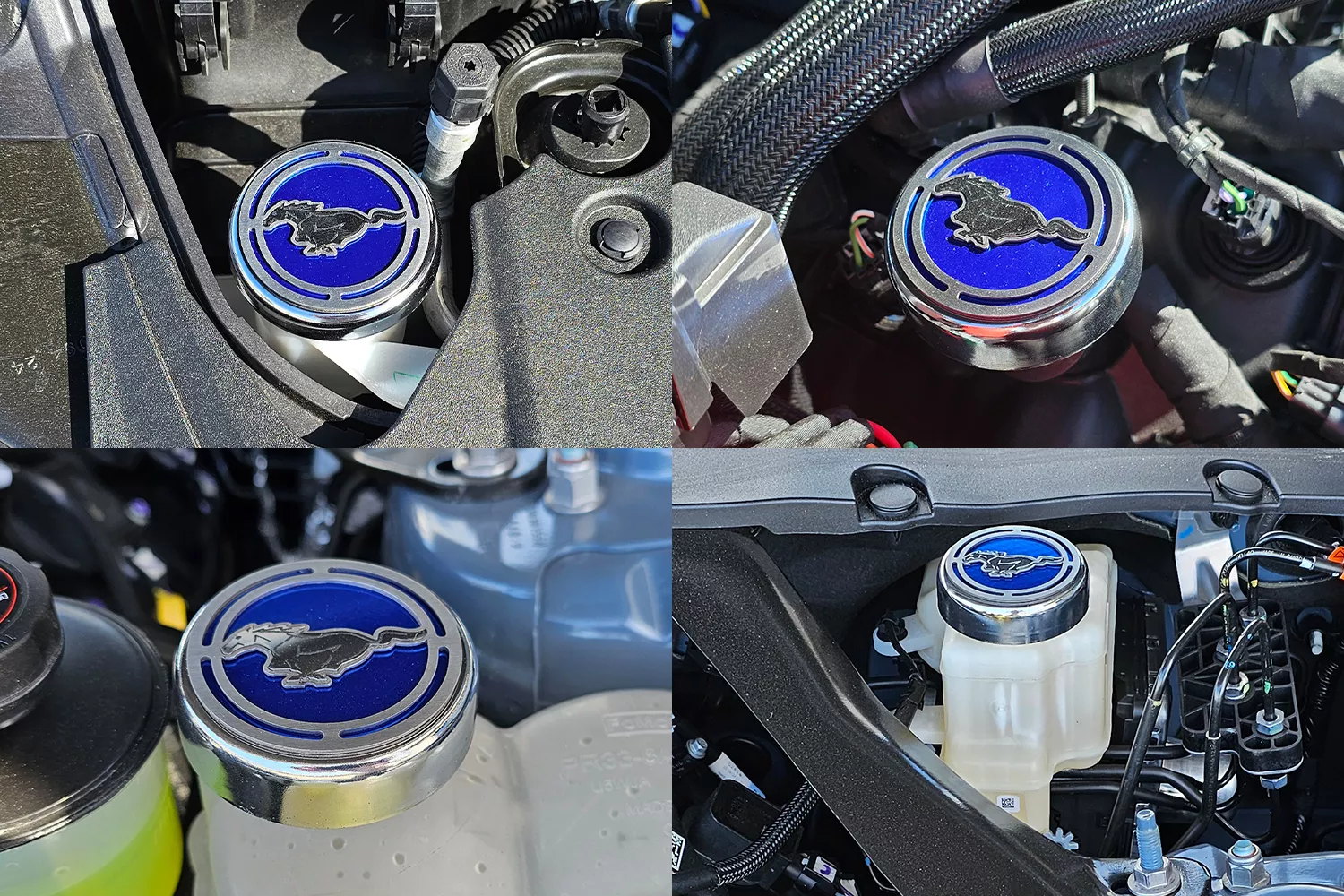 2015-2025 MUSTANG - FLUID CAP COVER AUTOMATIC TRANSMISSIONS ONLY, PONY L... - $113.35