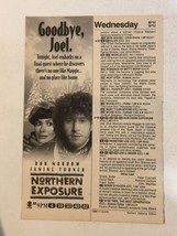 Northern Exposure Tv Guide Vintage Print Ad Rob Morrow Janine Turner Tpa8 - $5.93