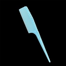 Vtg Light Blue Rat Tail Teasing Fine Tooth Styling Hair Comb Braid Textu... - $19.68