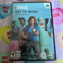 The Sims 4 -Get To Work Expansion Pack Pc Mac New!! Factory Sealed! Dvd Rom - $19.79