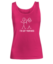 Funny TankTop I&#39;ve Got Your Back, Humorous Heliconia-W-TT  - £15.88 GBP