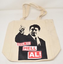 Marc By Marc Jacobs Al Gore Give &#39;em Hell Al Canvas Tote 10 x 14 x 5 Lim... - $59.40
