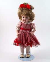 Vogue Porcelain Doll 10&quot; with Stand Vintage 1985 Rare - £10.99 GBP
