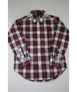 CHAPS Boys Long Sleeve Cotton Button Down Shirt size 6 - $12.86