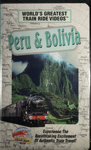 The Worlds Greatest Train Ride Videos Peru &amp; Bolivia(Vhs 1996)RARE-NEW-SHIP24HRS - £110.67 GBP