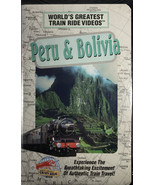 The Worlds Greatest Train Ride Videos Peru &amp; Bolivia(VHS 1996)RARE-NEW-S... - £115.14 GBP
