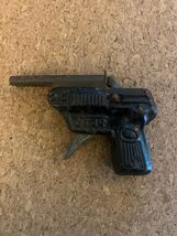 Vintage ‘Star’ Toy Cap Gun Double Barrel Pistol Tin Litho Made In Japan ... - $12.89 CAD