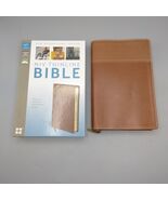 NIV Thinline Bible Imitation Leather Tan Brown Red Letter Edition - €8,47 EUR