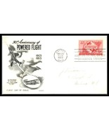 1953 US FDC Cover - 50th Anniversary of Powered Flight, Dayton, Ohio O6 - £2.36 GBP