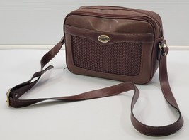 Vintage Carryland Woman Brown Crossbody Fashion Travel Bag - $19.79