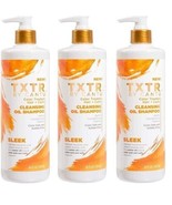 (3 Ct) Txtr By Sleek Color Treated Hair + Curls Cleansing Oil Shampoo - ... - $749.37 MXN