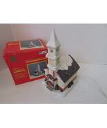 CALDOR OUR TOWN COLLECTION OLD CHURCH  HO SCALE VILLAGE LAYOUT PORCELAIN... - $222.65 MXN
